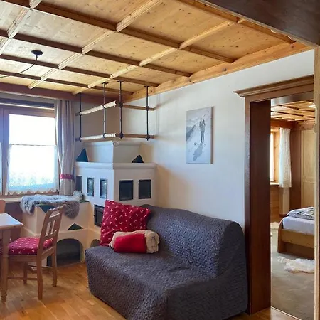 Blick Tirol Direkt Auf Der Skipiste