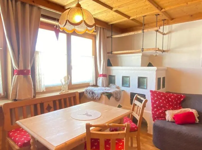 Blick Tirol Direkt Auf Der Skipiste *