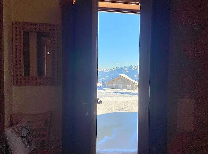 Blick Tirol Direkt Auf Der Skipiste Lejlighed