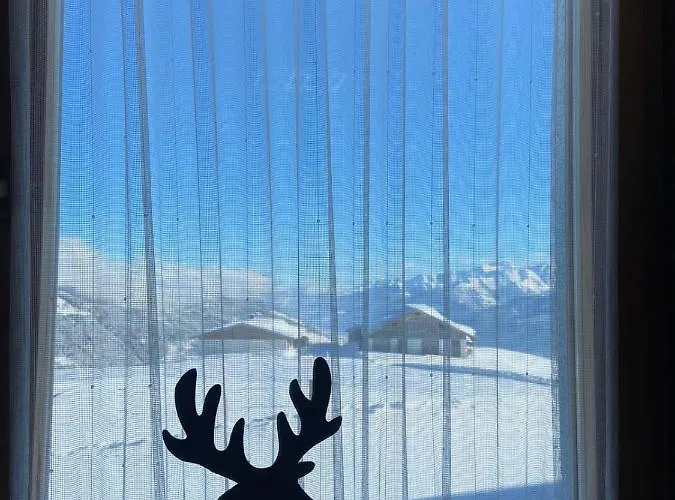 Blick Tirol Direkt Auf Der Skipiste Mittersill