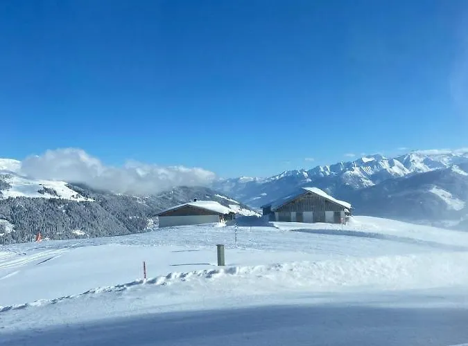 Blick Tirol Direkt Auf Der Skipiste Lejlighed *